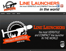 Tablet Screenshot of linelaunchers.com